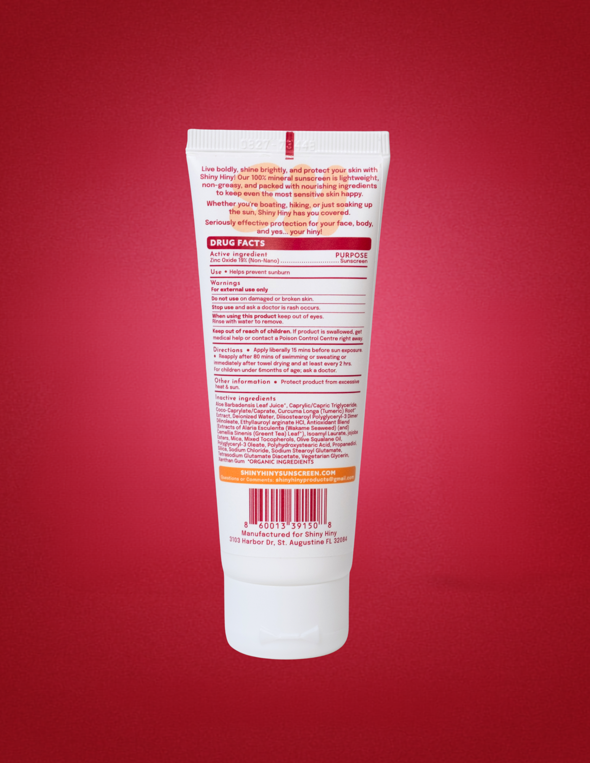 Shiny Hiny Mineral Sunscreen
